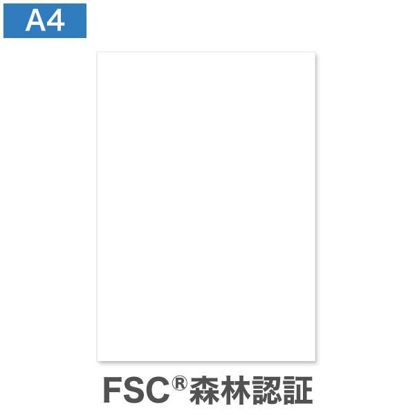 AS1175 名刺用紙 A4（9号10丁付） 森林認証 ガイアホワイト