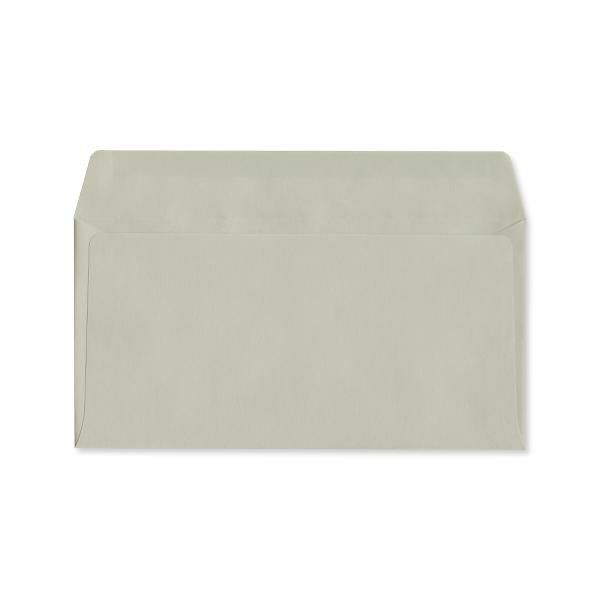 YD6941 洋長3封筒 グレー 85g/㎡ カマス貼