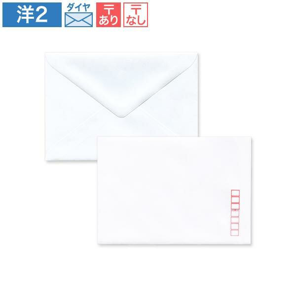 Y1223 洋2封筒 ケント 100g/㎡ ダイヤ貼