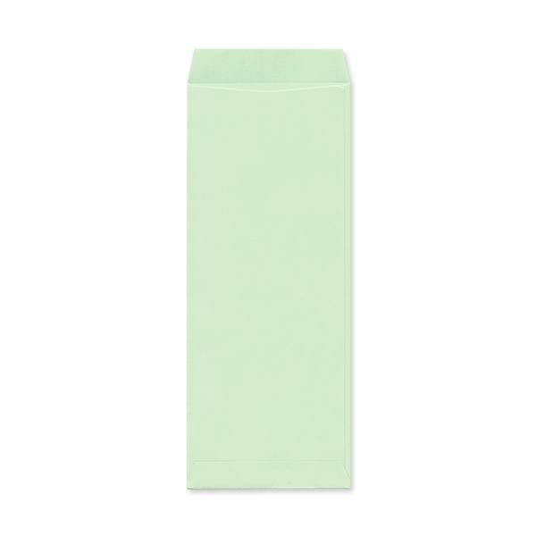 NR1813 長40封筒 パステルグリーン 80g/㎡ ヨコ貼