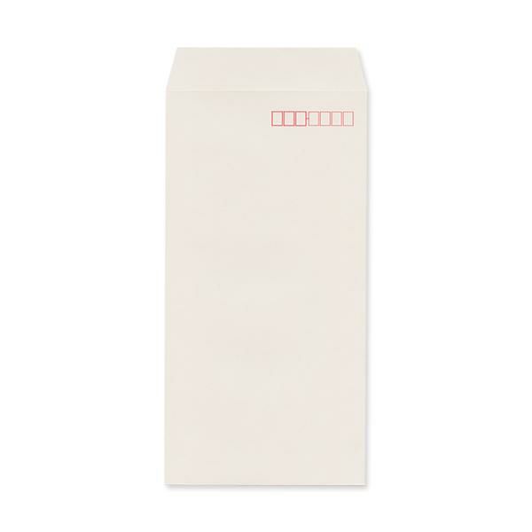 NR0386 長3封筒 透けない封筒 パステルグレー 80g/㎡ ヨコ貼