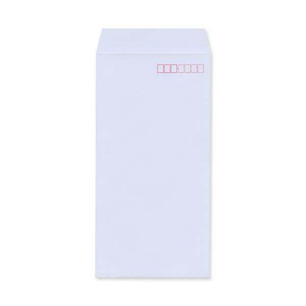NR0390 長3封筒 透けない封筒 パステルアクア 80g/㎡ ヨコ貼