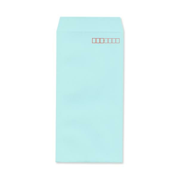 NR0398 長3封筒 透けない封筒 パステルソライロ 80g/㎡ ヨコ貼