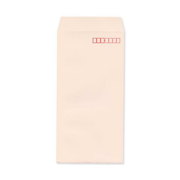 NR0352 長3封筒 森林認証 パステルピンク 80g/㎡ ヨコ貼