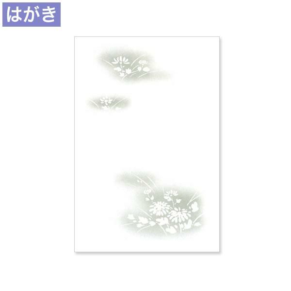 PLG625 喪中はがき 野菊 レーザープリンター専用
