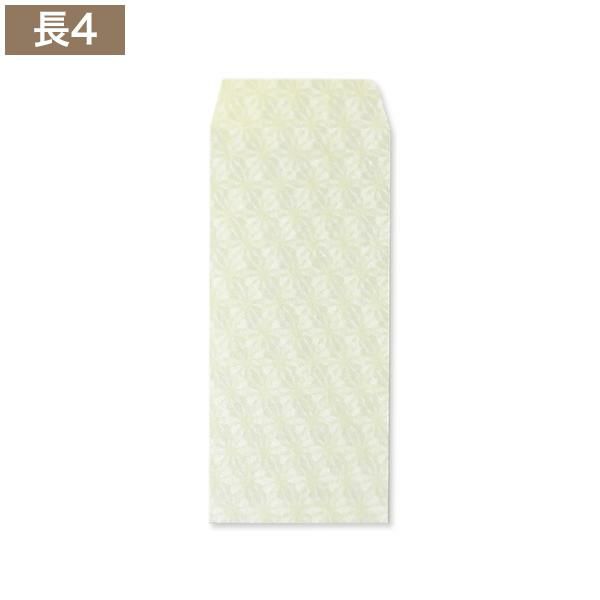 XG1443 Cuoretti 長4封筒 和紙 花ごろも 草 センター貼